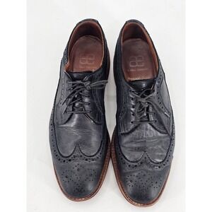 Allen Edmonds‎ Shannon Drive Shoes Men's 9 Black Leather Dress Oxford Casual